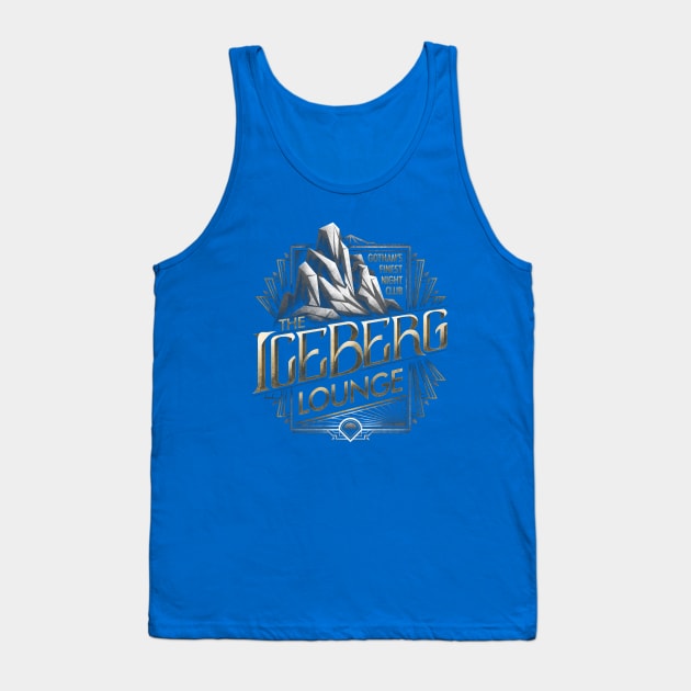 The Iceberg Lounge Tank Top by CoryFreemanDesign